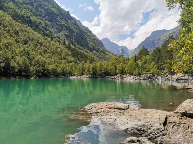 Бадукские озера домбай фото