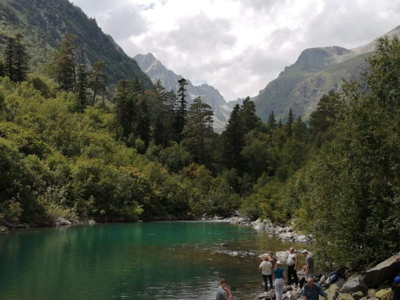 Бадукские озера домбай фото